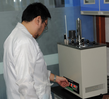 Lubricating grease copper corrosion tester
