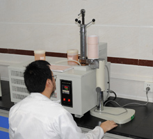 Lubricating grease apparent viscosity tester